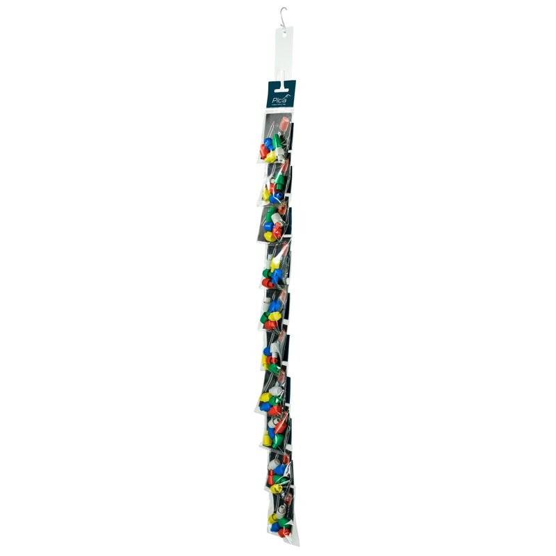 Juego de 5 capuchones de colores para portaminas Pica Dry Pica