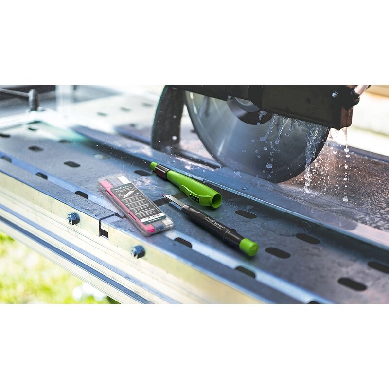 Estuche de 12 minas de marcado permanente rosa, azul, blanco para portaminas BIG Dry