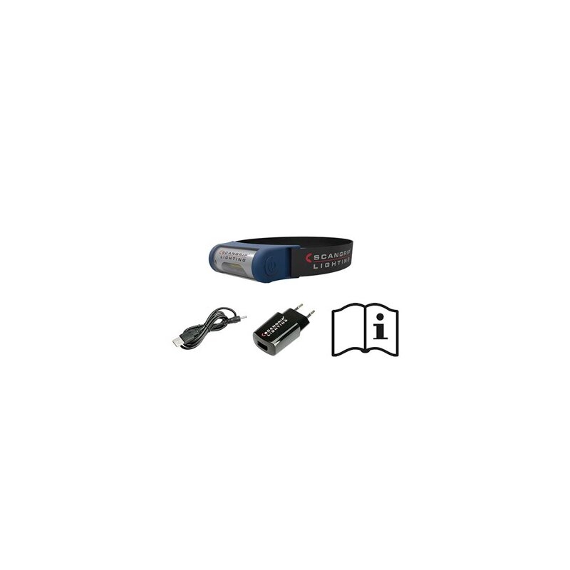 Linterna de cabeza recargable I-View Scangrip Lighting