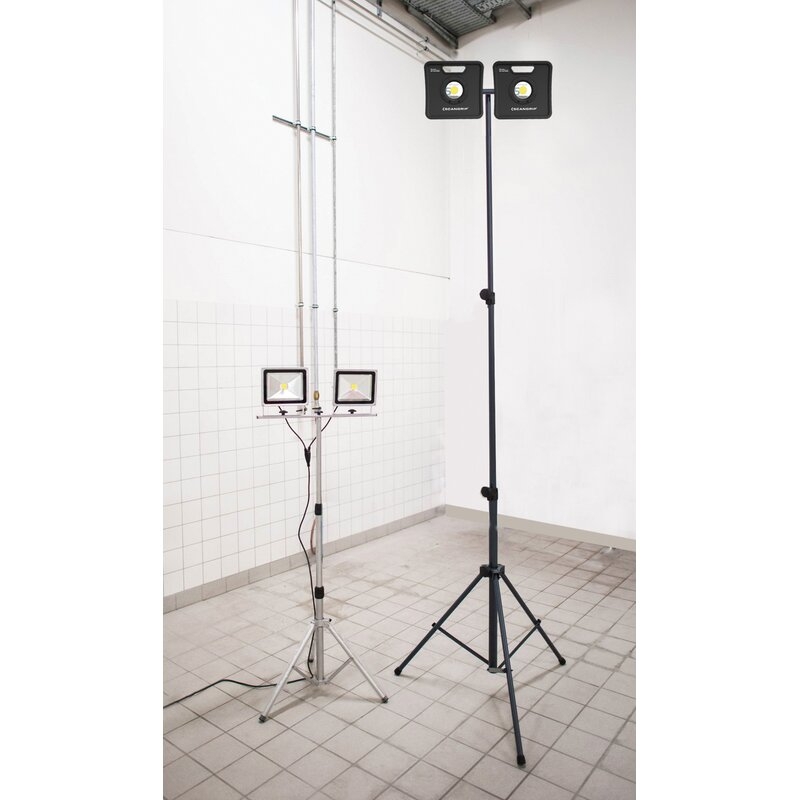 Trípode telescópico de acero pintado Epoxi Scangrip Lighting
