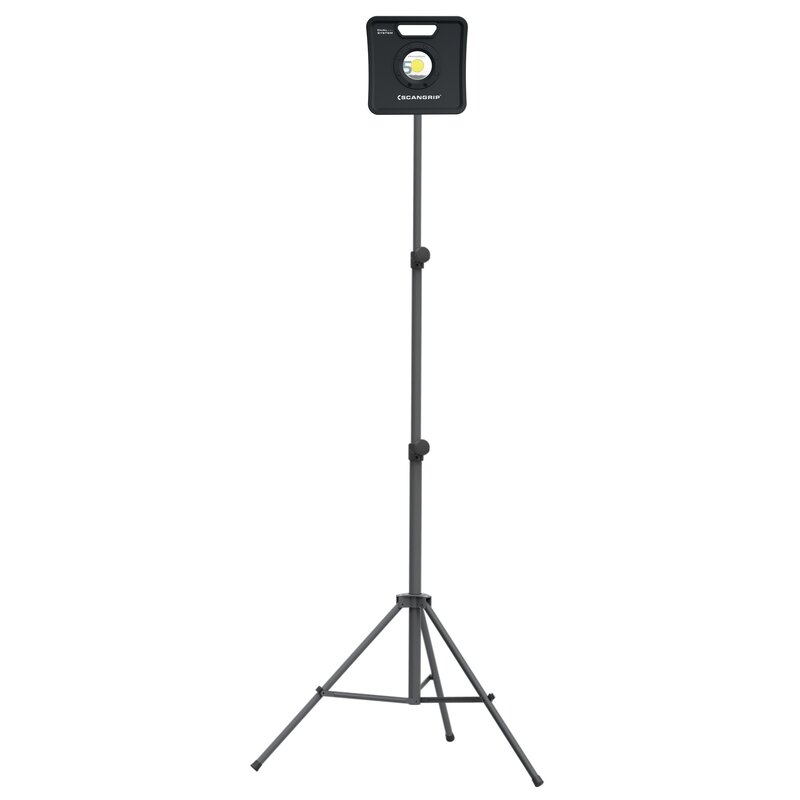 Trípode telescópico de acero pintado Epoxi Scangrip Lighting