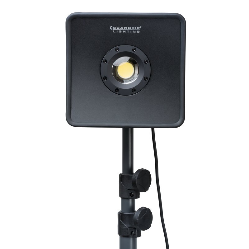 Trípode telescópico de acero pintado Epoxi Scangrip Lighting