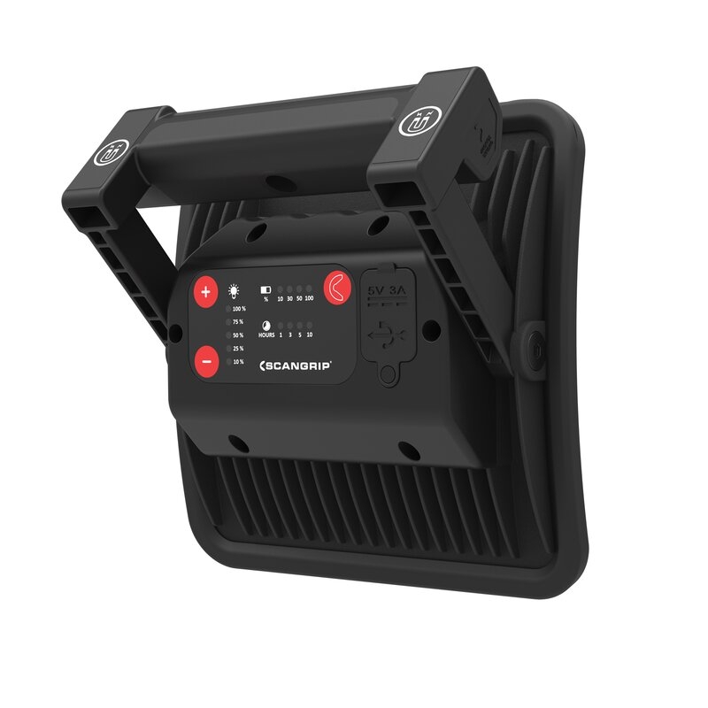 Foco de trabajo recargable con diseño compacto Nova R Scangrip Lighting