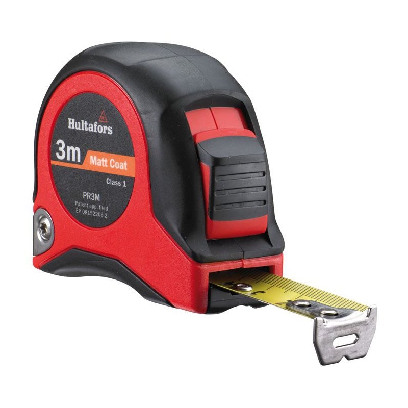 Flexómetro clase I resistente y ergonómico PR Hultafors