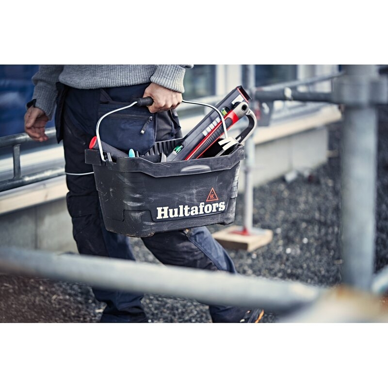 Cubo ergonómico negro 15 litros Hultafors