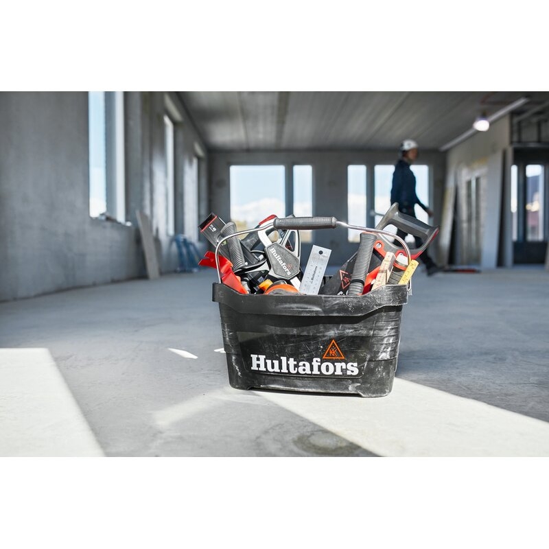 Cubo ergonómico negro 15 litros Hultafors