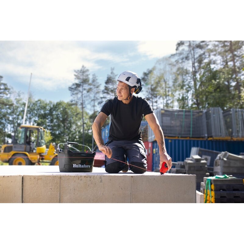 Cubo ergonómico negro 15 litros Hultafors