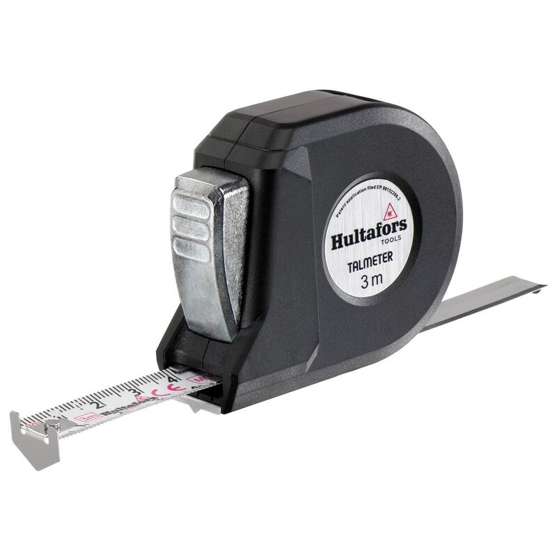 Flexómetro y transferidor de medidas Talmeter 3m Hultafors