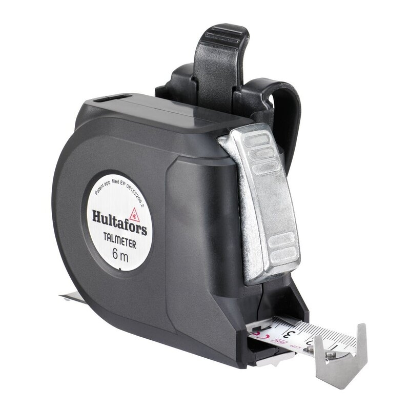 Flexómetro y transferidor de medidas Talmeter 6 m Hultafors