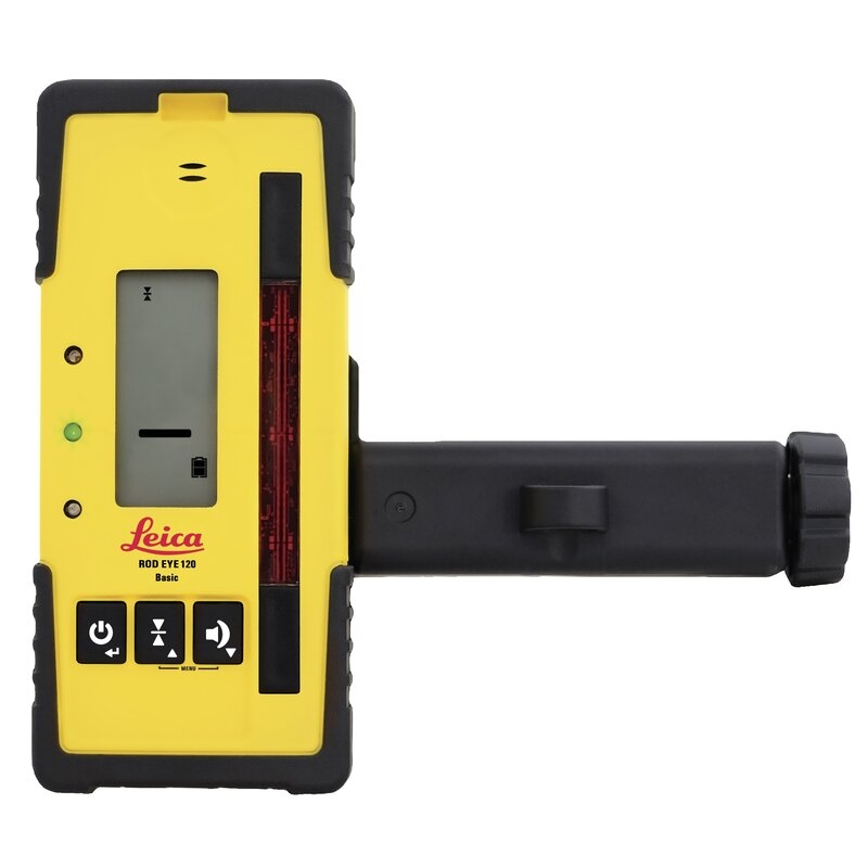 Receptor para nivel láser giratorio Rugby Rod Eye 120 Basic Leica Geosystems