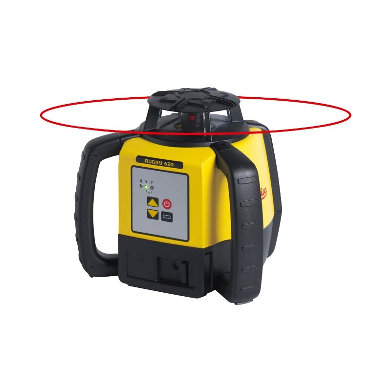 Nivel láser giratorio sencillo y fiable Rugby 620 Leica Geosystems
