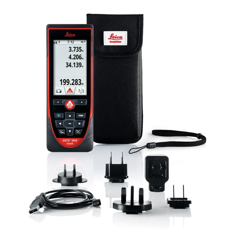Medidor láser Disto D810 touch Leica Geosystems