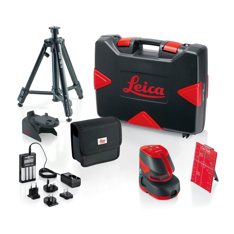 Pack nivel láser de líneas y puntos Lino L2P5 Pro case Leica Geosystems