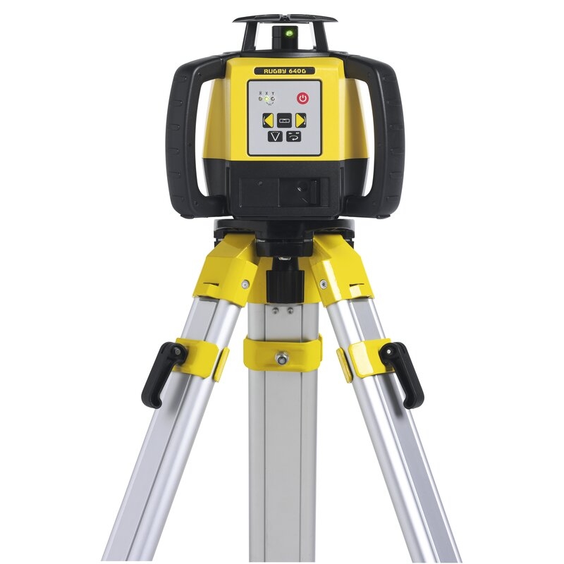 Nivel láser giratorio verde Rugby 640G Leica Geosystems