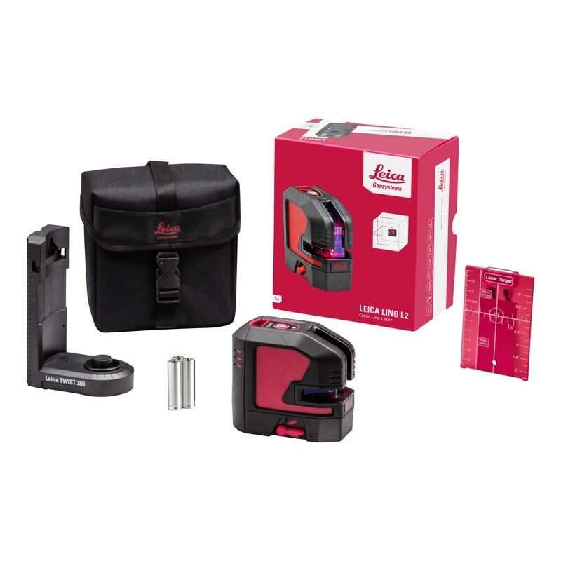 Nivel láser de líneas con pilas Lino L2S-1 Leica Geosystems