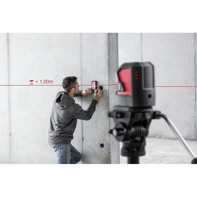 Nivel láser de líneas con pilas y/o batería recargable Lino L2-1 Leica Geosystems
