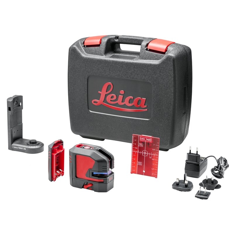 Nivel láser de líneas con pilas y/o batería recargable Lino L2-1 Leica Geosystems