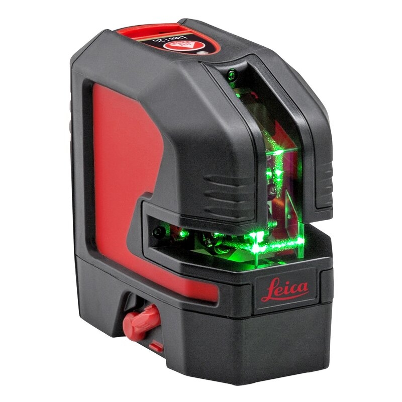 Nivel láser de líneas verdes con pilas y/ o batería recargable Lino L2G-1 Leica Geosystems