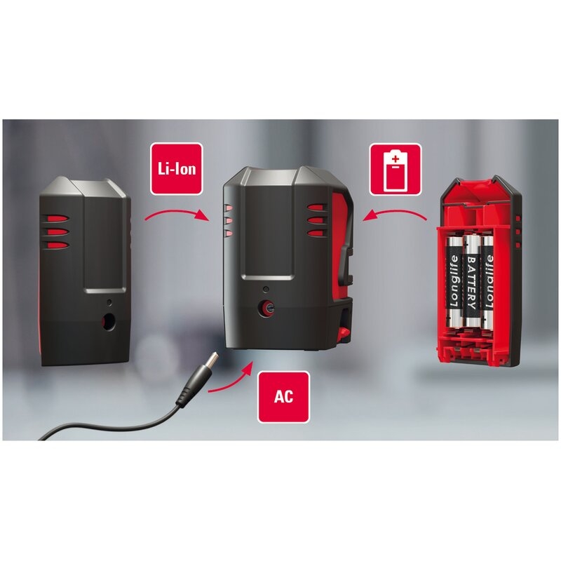 Nivel láser de líneas verdes con pilas y/ o batería recargable Lino L2G-1 Leica Geosystems