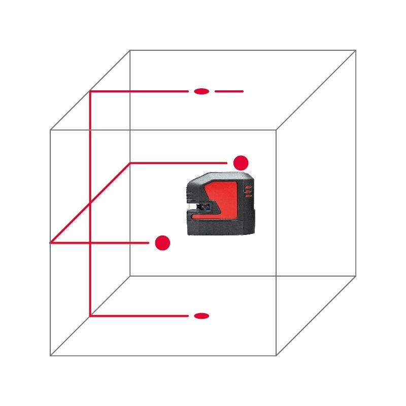 Nivel láser de líneas y puntos Lino L2P5-1 Leica Geosystems