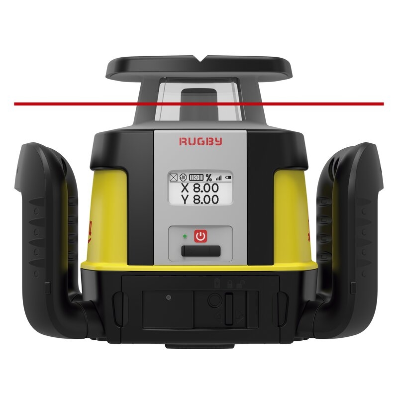 Nivel láser giratorio Rugby CLH+CLX300 Leica Geosystems