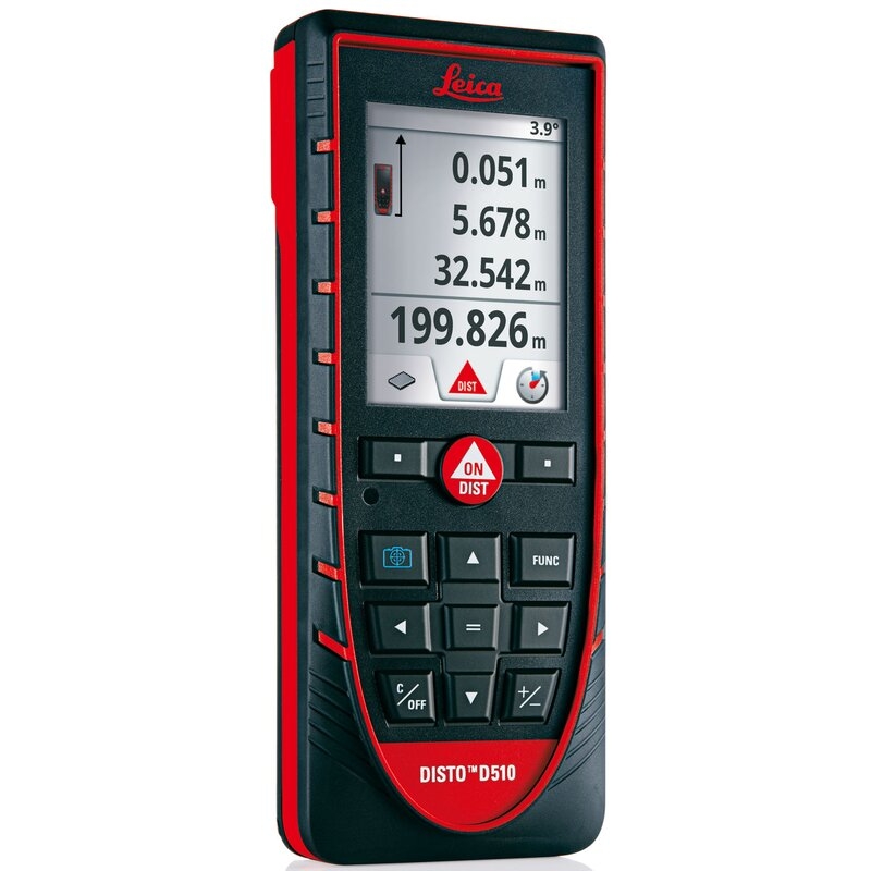 Medidor láser Disto D510 + linterna LED de regalo edición limitada 25 aniversario Leica Geosystems