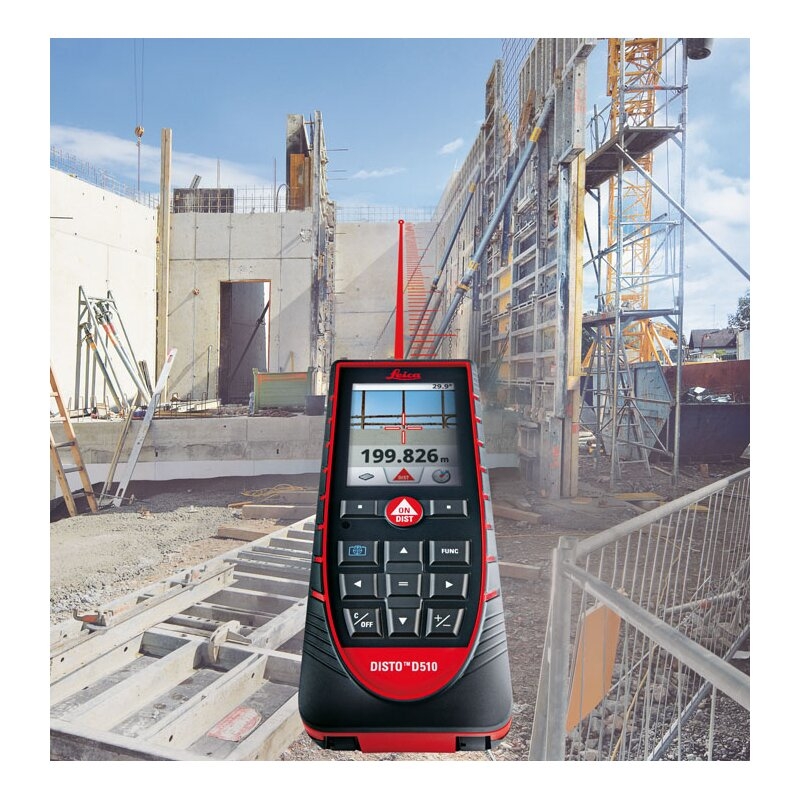 Medidor láser Disto D510 + linterna LED de regalo edición limitada 25 aniversario Leica Geosystems