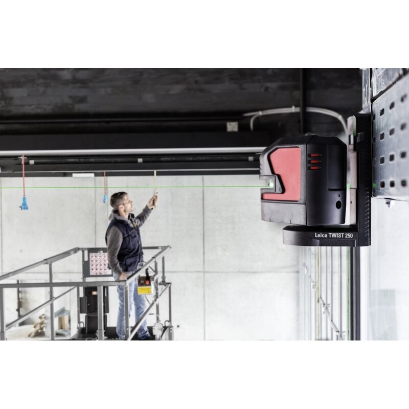 Soporte magnético con giro TWIST 250 para nivel láser de líneas y puntos Lino Leica Geosystems