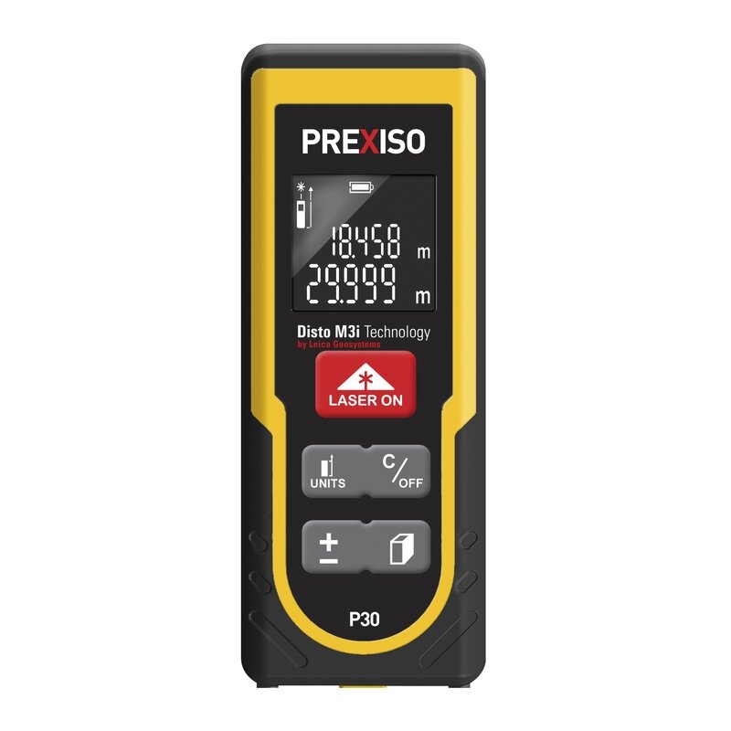 Medidor láser de hasta 30 m de alcance P30 Prexiso