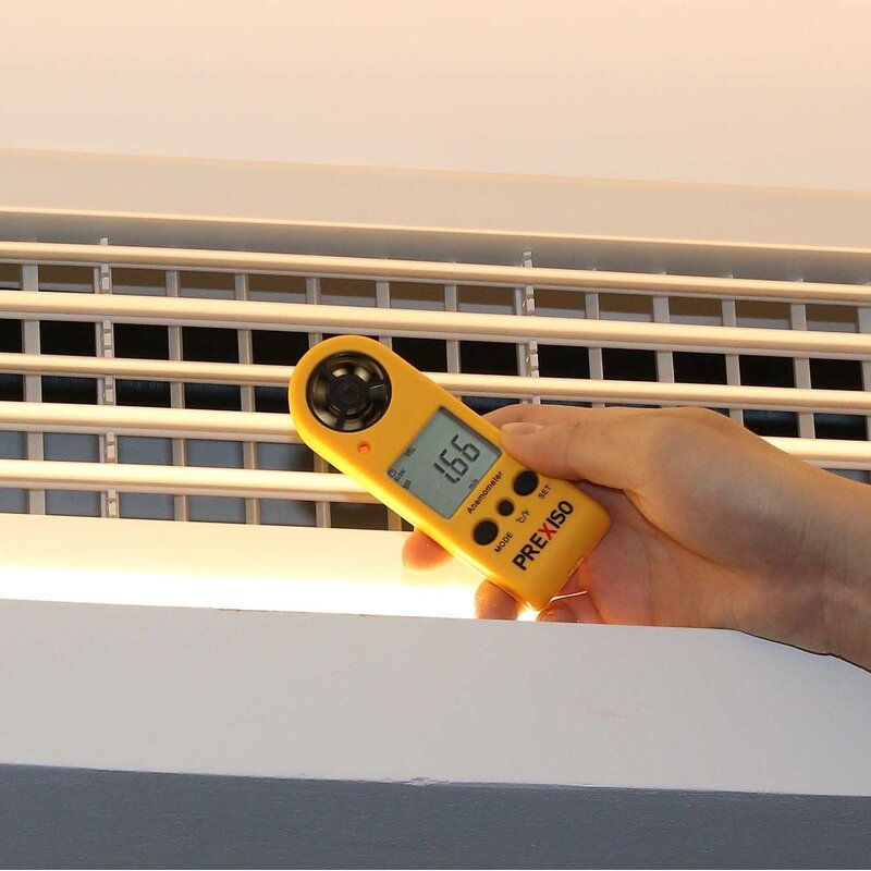 Anemómetro para medir la velocidad del viento PAX-30B Prexiso