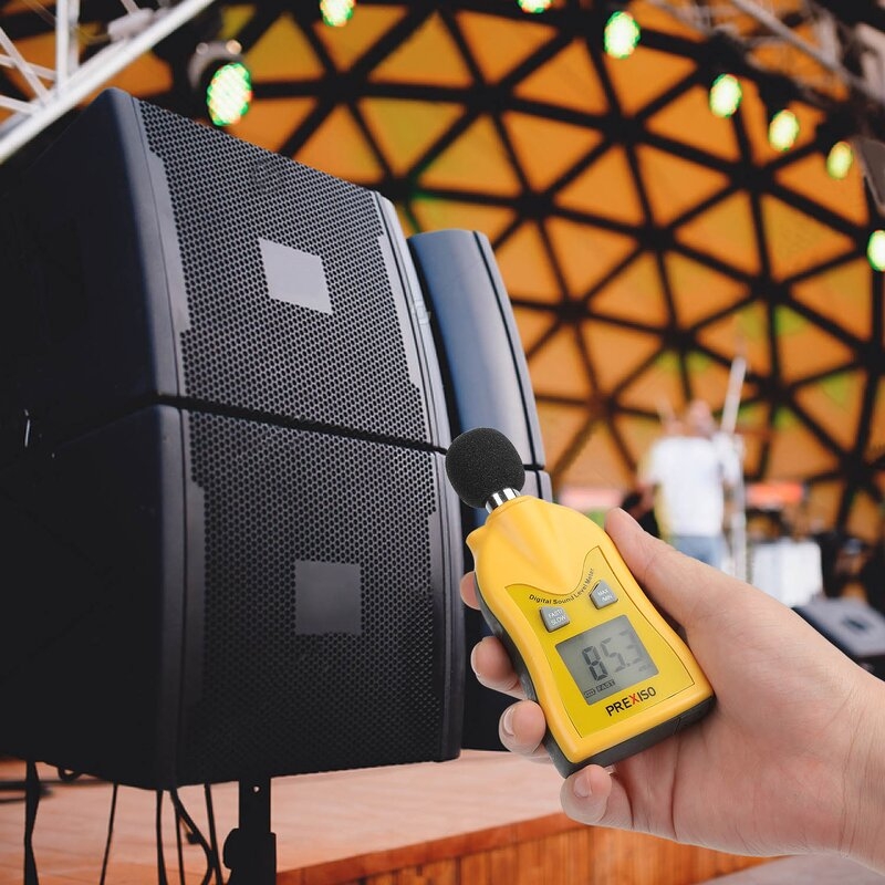 Sonómetro para medir el ruido PPX-130 Prexiso