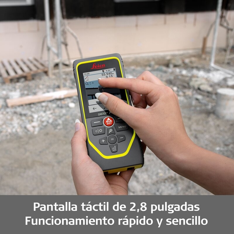 Medidor láser Disto X6 de 250 m con cámara Leica Geosystems