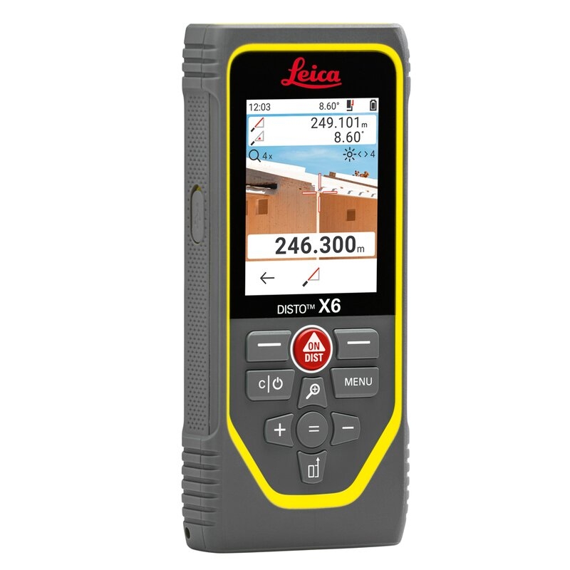 Medidor láser Disto X6 de 250 m con cámara Leica Geosystems