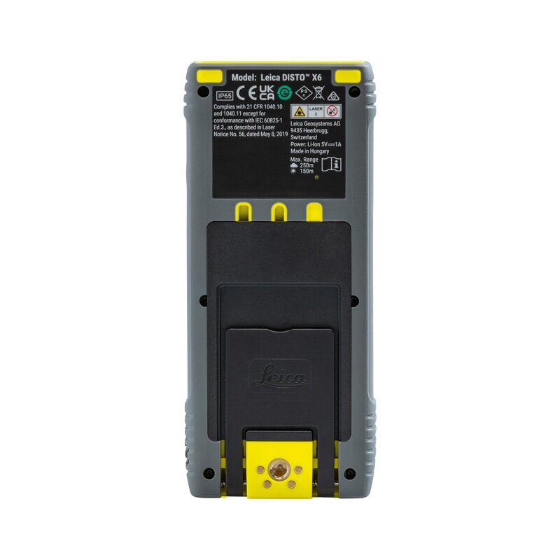 Medidor láser Disto X6 de 250 m con cámara Leica Geosystems