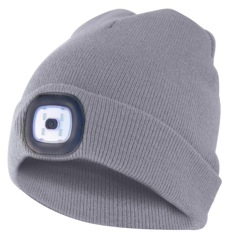 Gorro con luz LED recargable LIGHTHOUSE