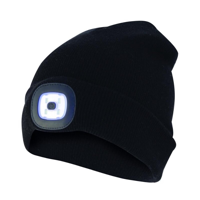 Gorro con luz LED recargable LIGHTHOUSE