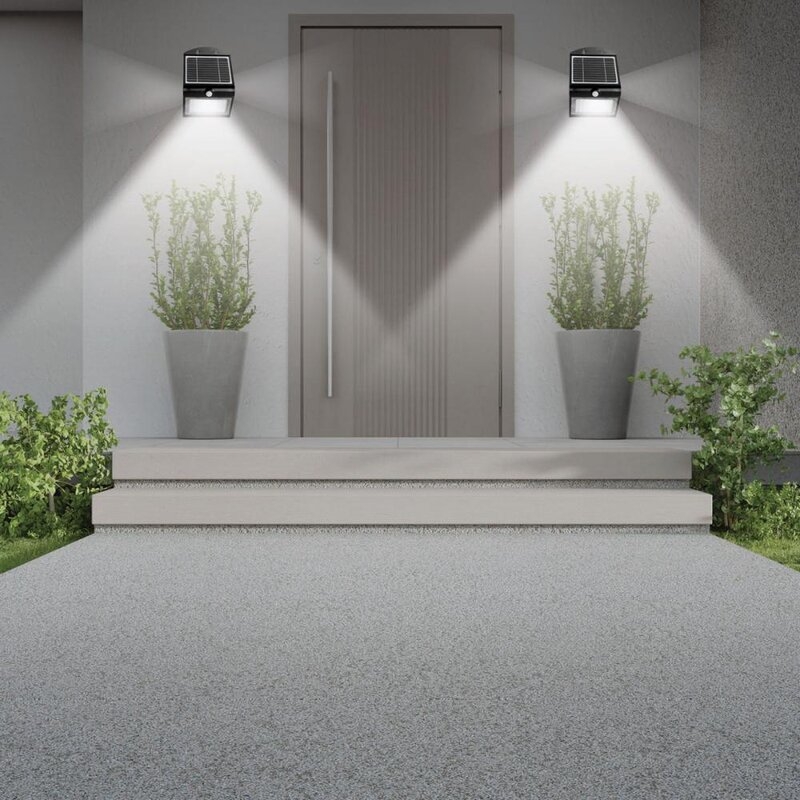 Aplique LED de 4 W (500 lm) con carga solar y sensor de movimiento COLOMBA Velamp