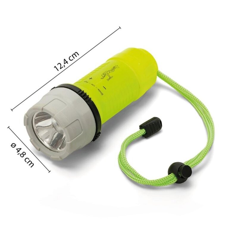 Linterna subacuática LED IP68 150 lm 3 W alcance 50 m NEMO Velamp