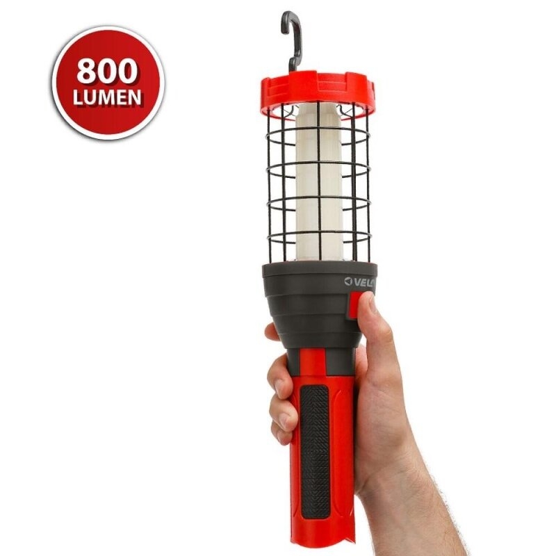 Luz de trabajo recargable PAUL 800 lúmenes en mini trípode Velamp
