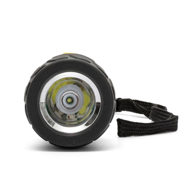 Linterna LED 1W 2AA de aluminio y goma IMPULSE