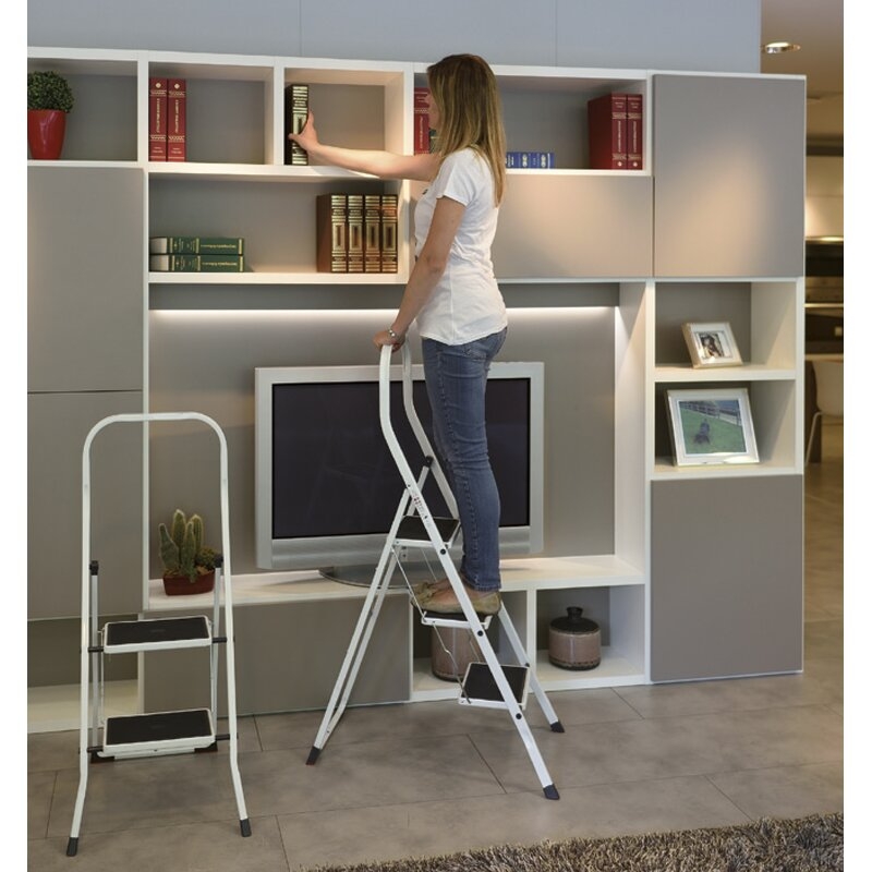 Mini escalera de acero con estribo Superstep Gierre