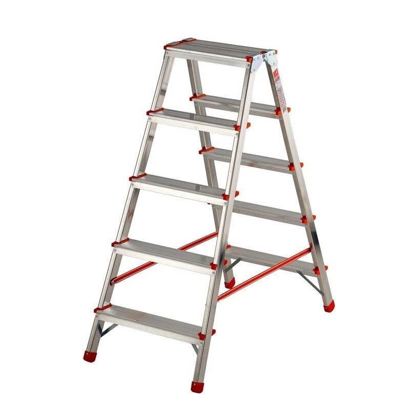 Escalera de tijera de doble subida de aluminio Stylo
