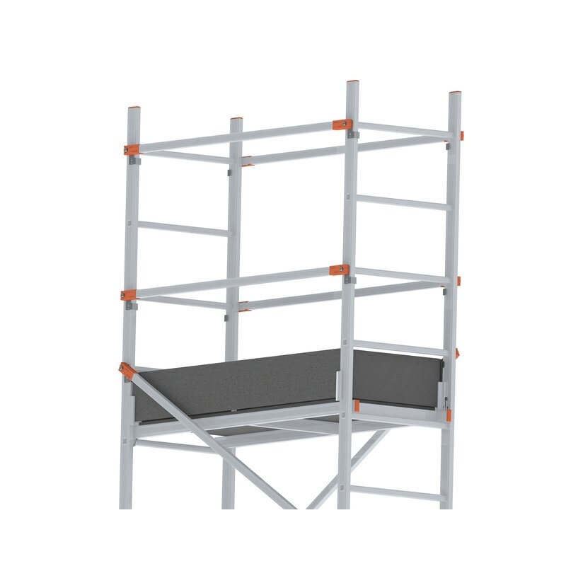 Andamio de aluminio con sistema de anclaje rápido Fast and Lock 400 Gierre