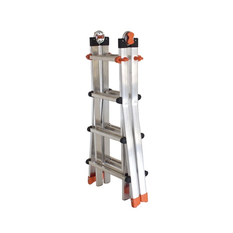Escalera telescópica multiposición de aluminio 100 kg PEPPina Gierre
