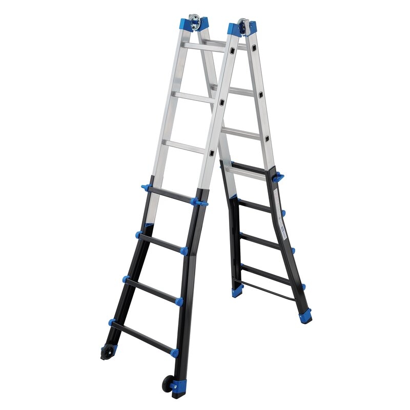 Escalera multifunción telescópica de aluminio EN131-4 PEPPina PRO Gierre