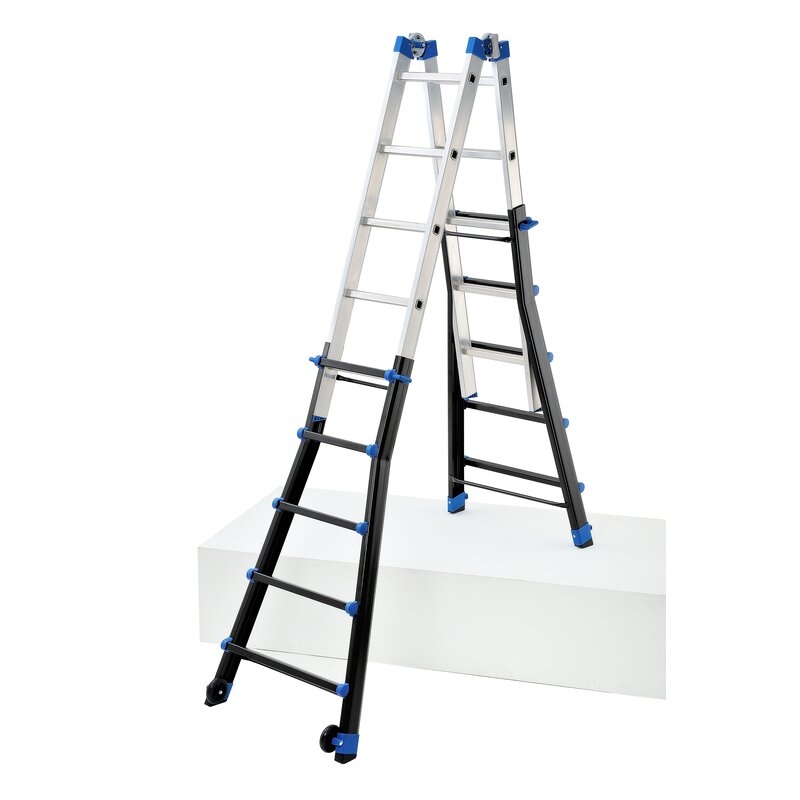 Escalera multifunción telescópica de aluminio EN131-4 PEPPina PRO Gierre