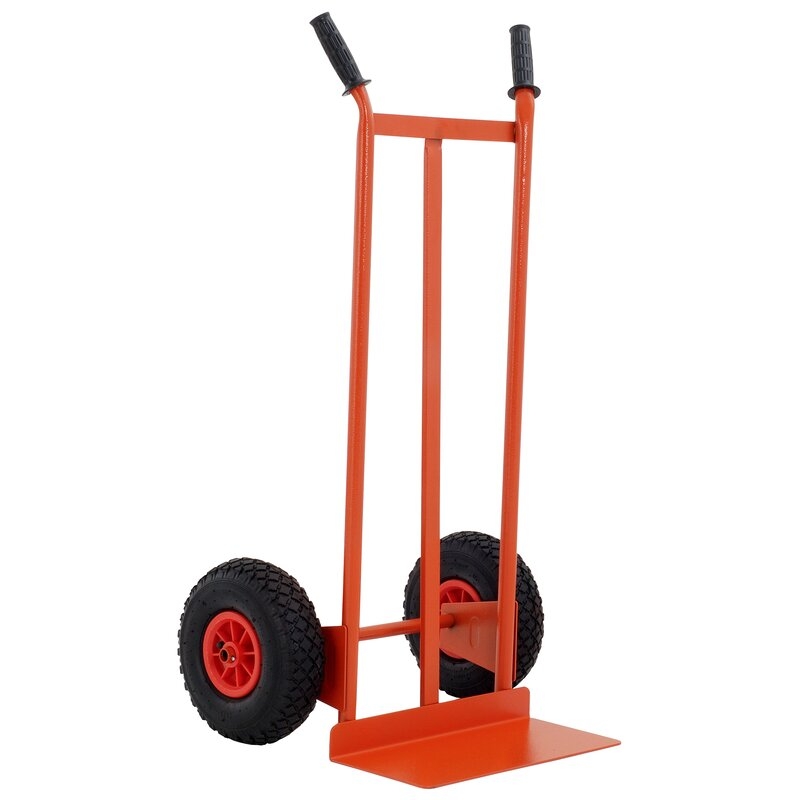 Carretilla de ruedas neumáticas y pala fija (200kg) Gierre