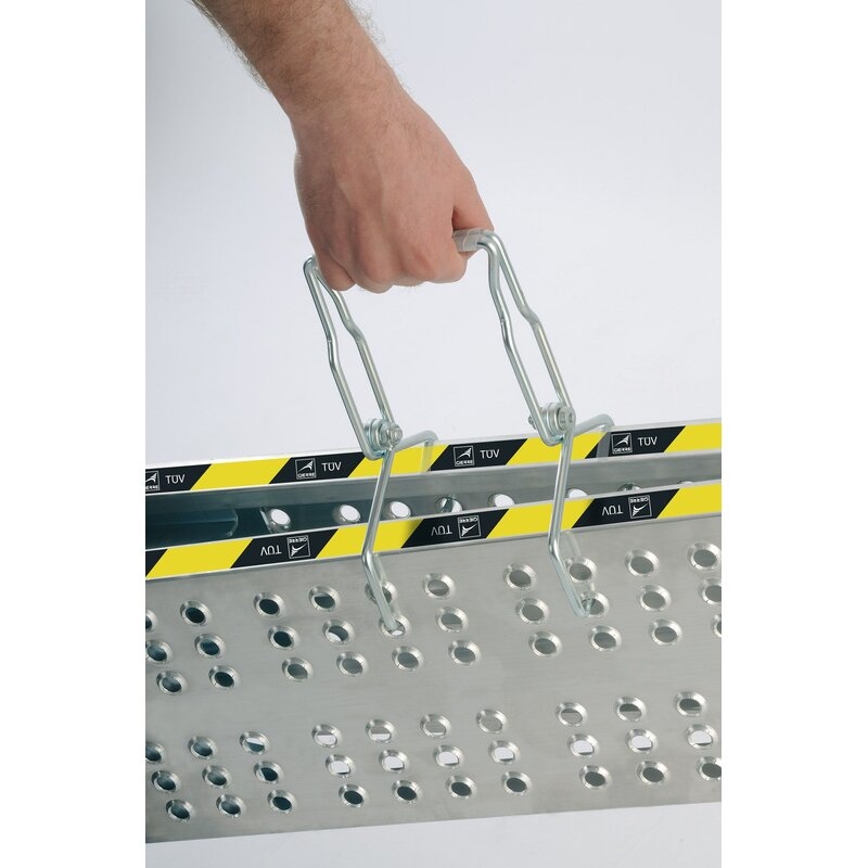 Rampa de carga de aluminio plegable Gierre