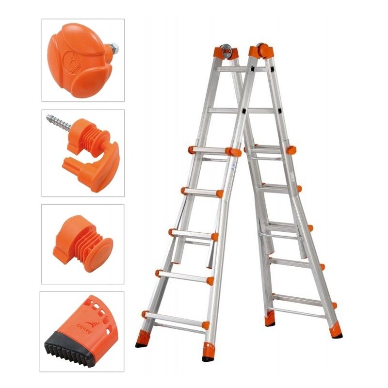 Recambios para escaleras multifunción telescópica Peppina ALU 150 kg