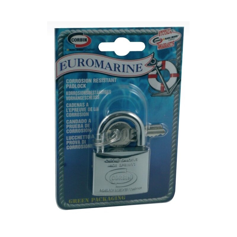 Candado Euromarine arco estándar Corbin